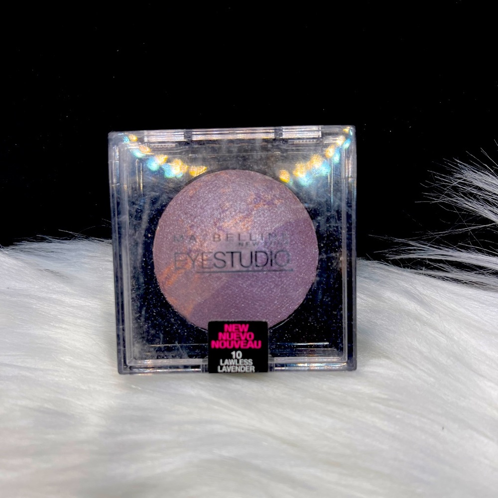 5️⃣for💲1️⃣5️⃣MaybellineEyeshadow“LawlessLavender”